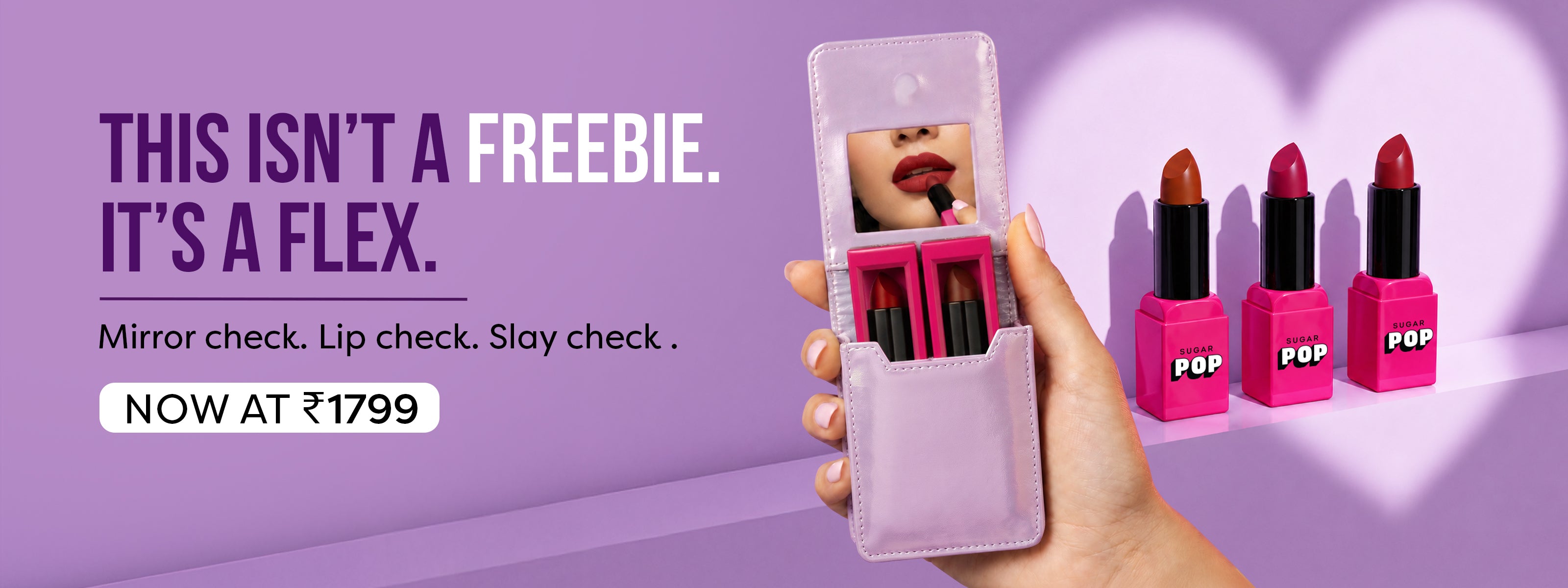 Free Trio - Satin Matte Lipstick Holder 1799